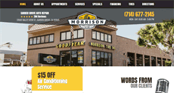 Desktop Screenshot of morrisontire.com